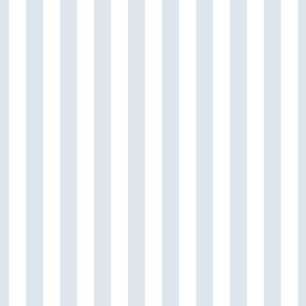 Fog blue and white vertical stripes med small