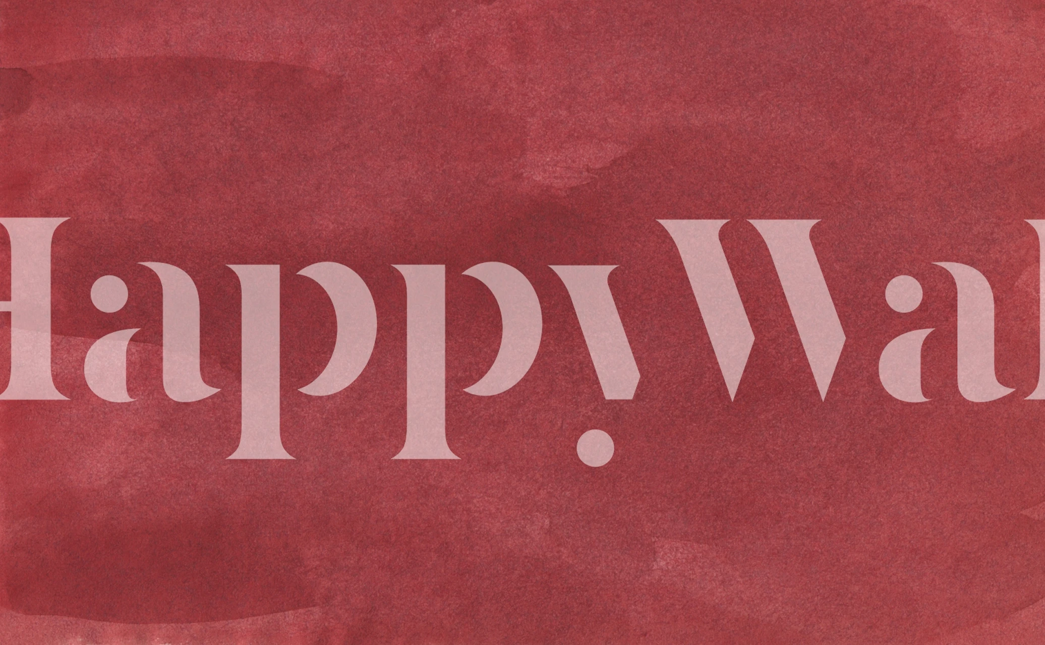 Watercolor texture in soft red tones wallpaper