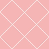 Faux Tile Grid Beige Coral Pink ταπετσαρία