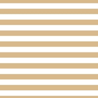 Caramel and white horizontal stripes - large tapete