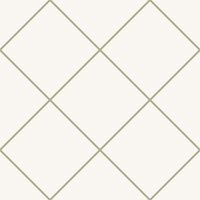 Faux Tile Grid Sage Green Beige wallpaper