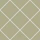 Faux Tile Grid Beige Sage Green