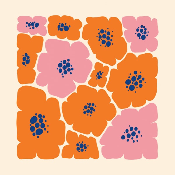 Bold Flower Harmony