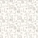 Minimalist Spiral Doodles | Neutral