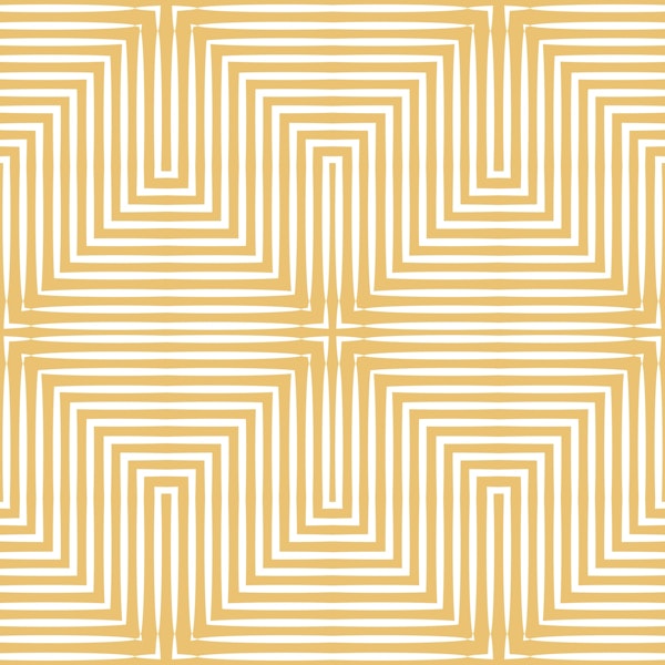 Abstract Line Stripes Yellow