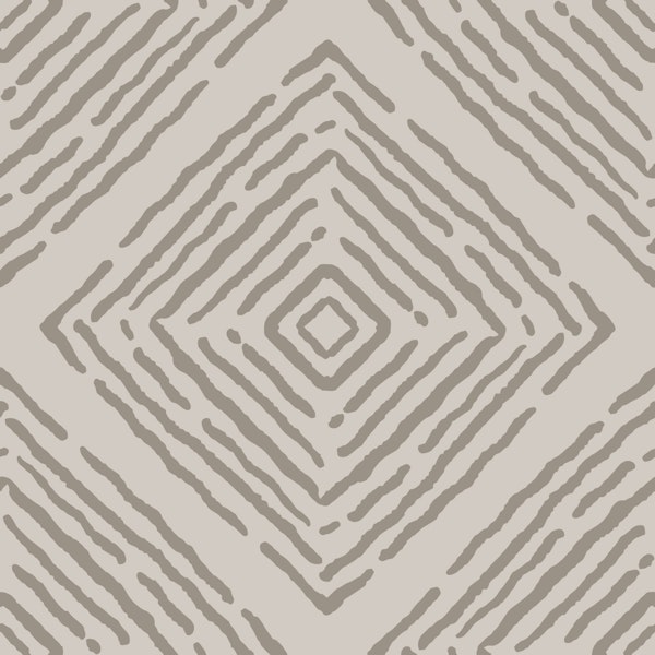 LRG Boho Minimalist Modern Diamond Beige