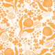 Orange Floral Dance