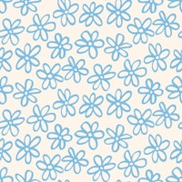 Sweet Floral Light Blue ταπετσαρία