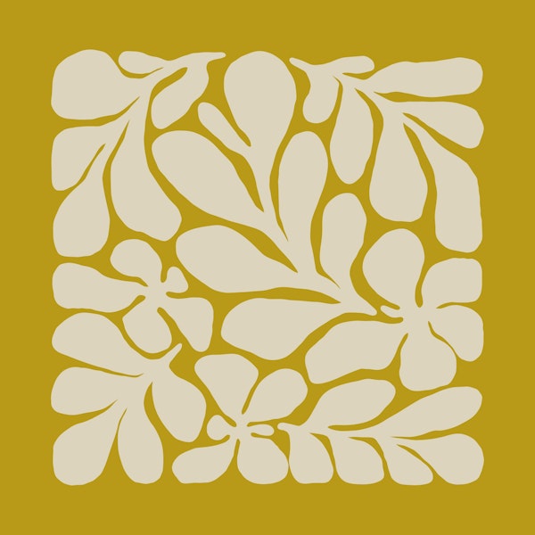 Vibrant Floral Abstract