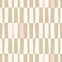 Checkered stripes - beige + pink tapety