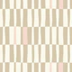 Checkered stripes - beige + pink