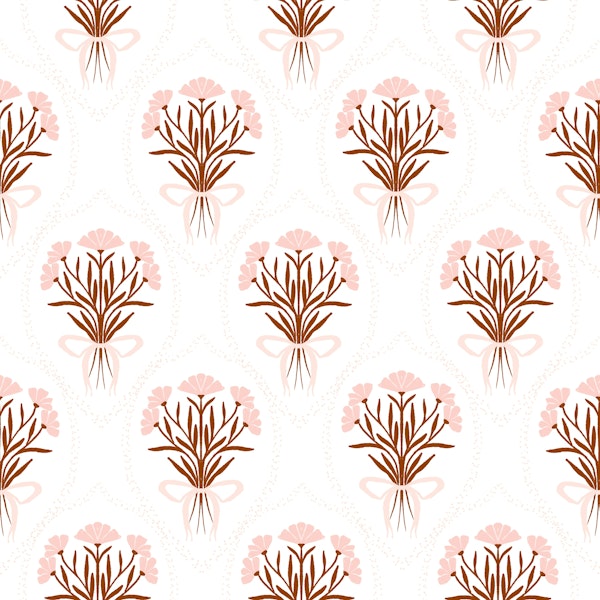 Girly Glamour Motif Pattern