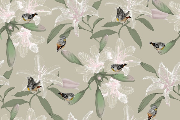 The Lily White on Sand