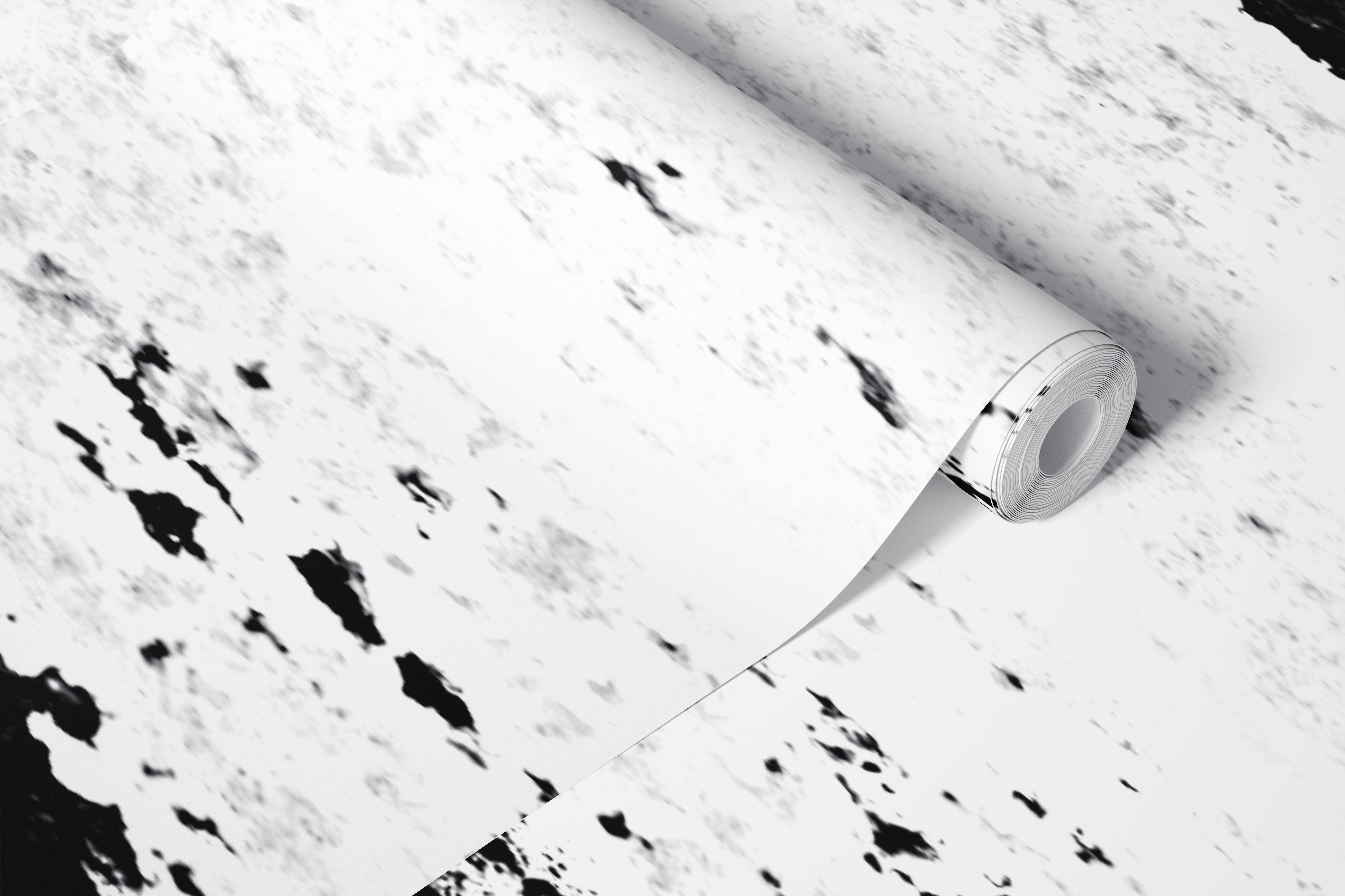 Artistic Ink Strokes wallpaper in a modern room