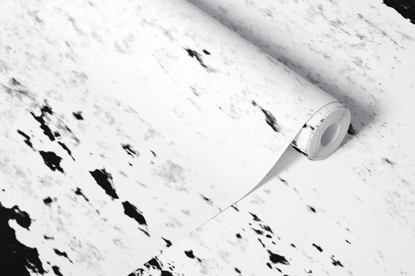 Black Brush Stroke Minimal wallpaper roll