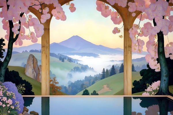 Serene Mountain View