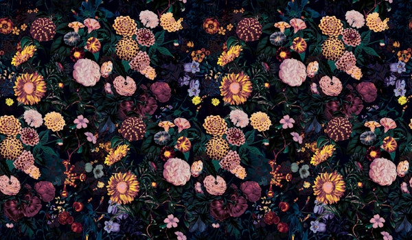 Brightly Glowing Flowers