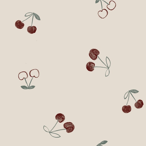 Burgundy cherry ecru beige