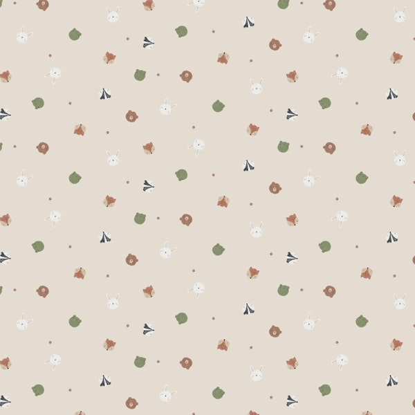 Micro Woodland animals cute faces