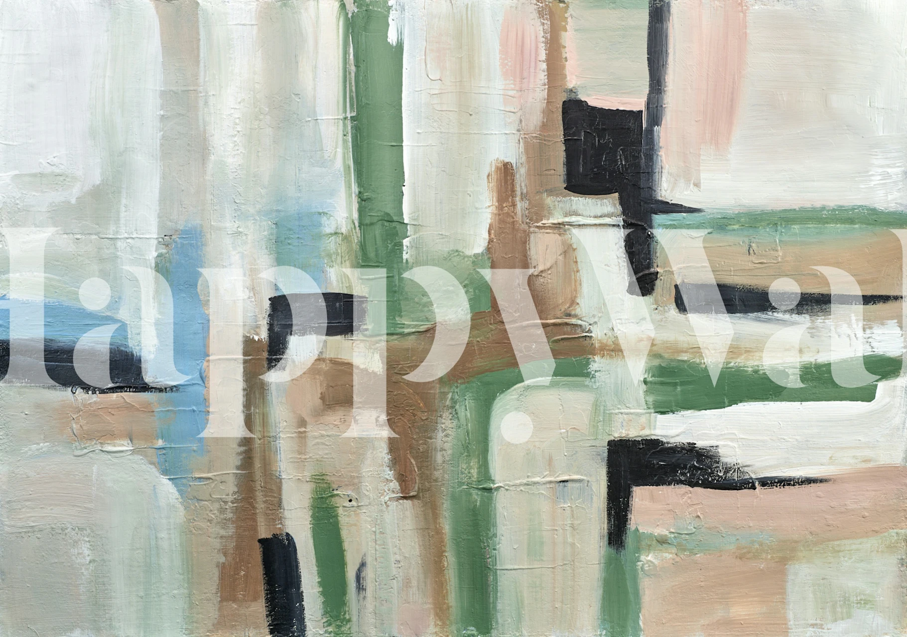 Tapeta Sophisticated Abstract Design w pokoju