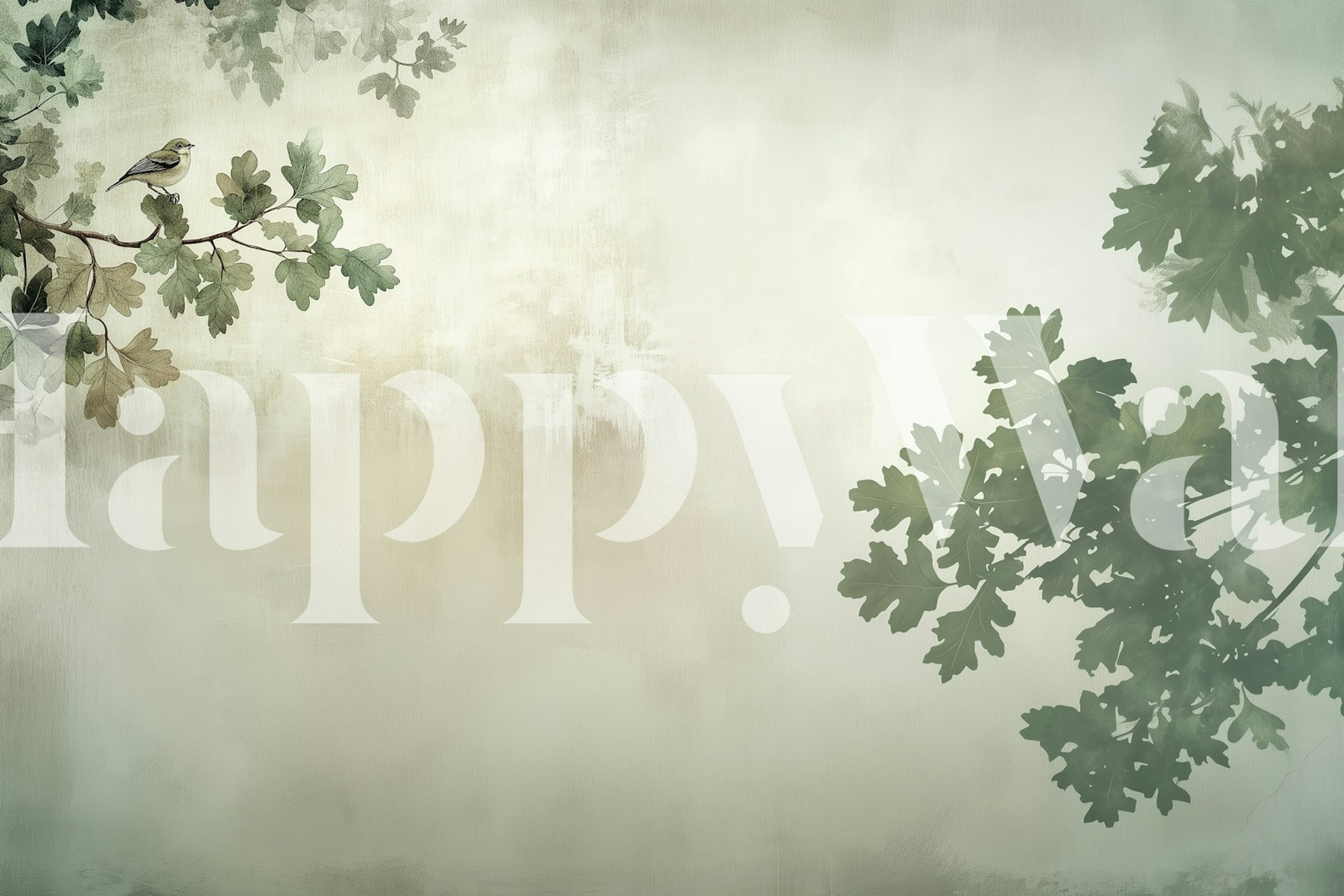 Nature inspired wallpaper design for interiors