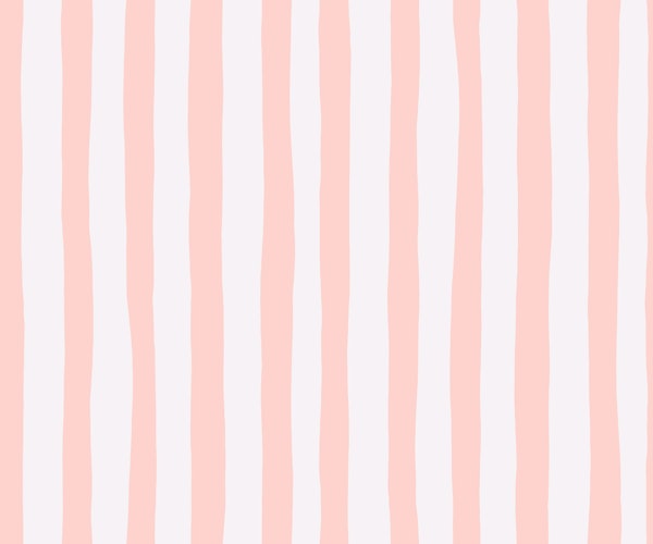 Pink and White Dopamine Painterly Stripes