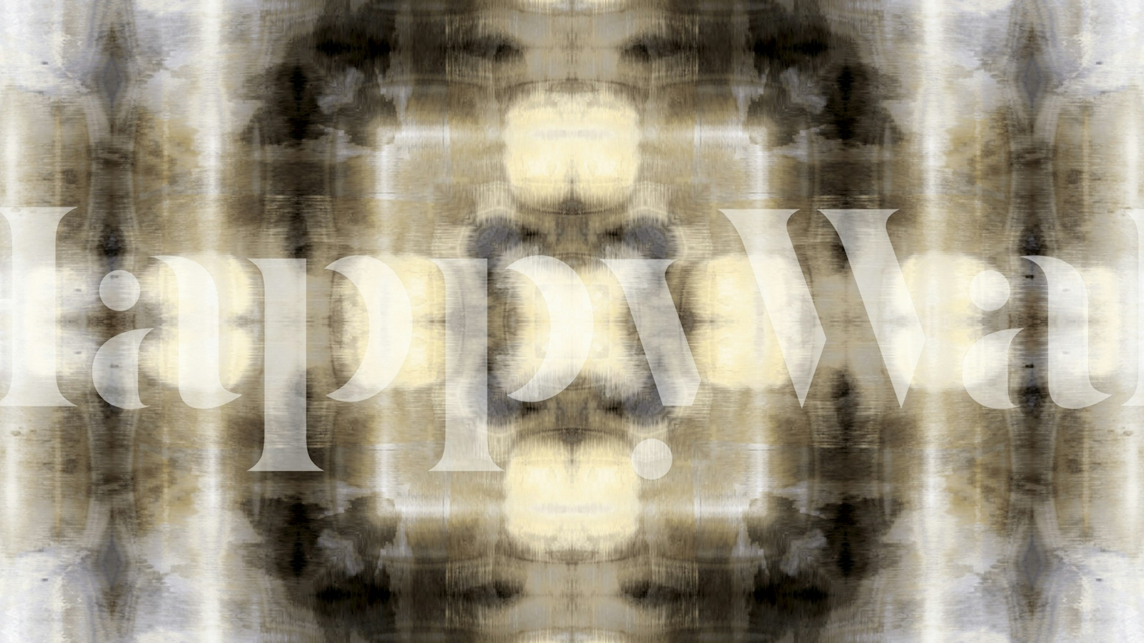 Papier peint Reflections of Earth dans une pièce