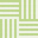 Optical Illusion Soft Green Stripes Maze