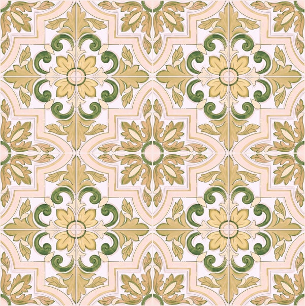Italian Tiles Green