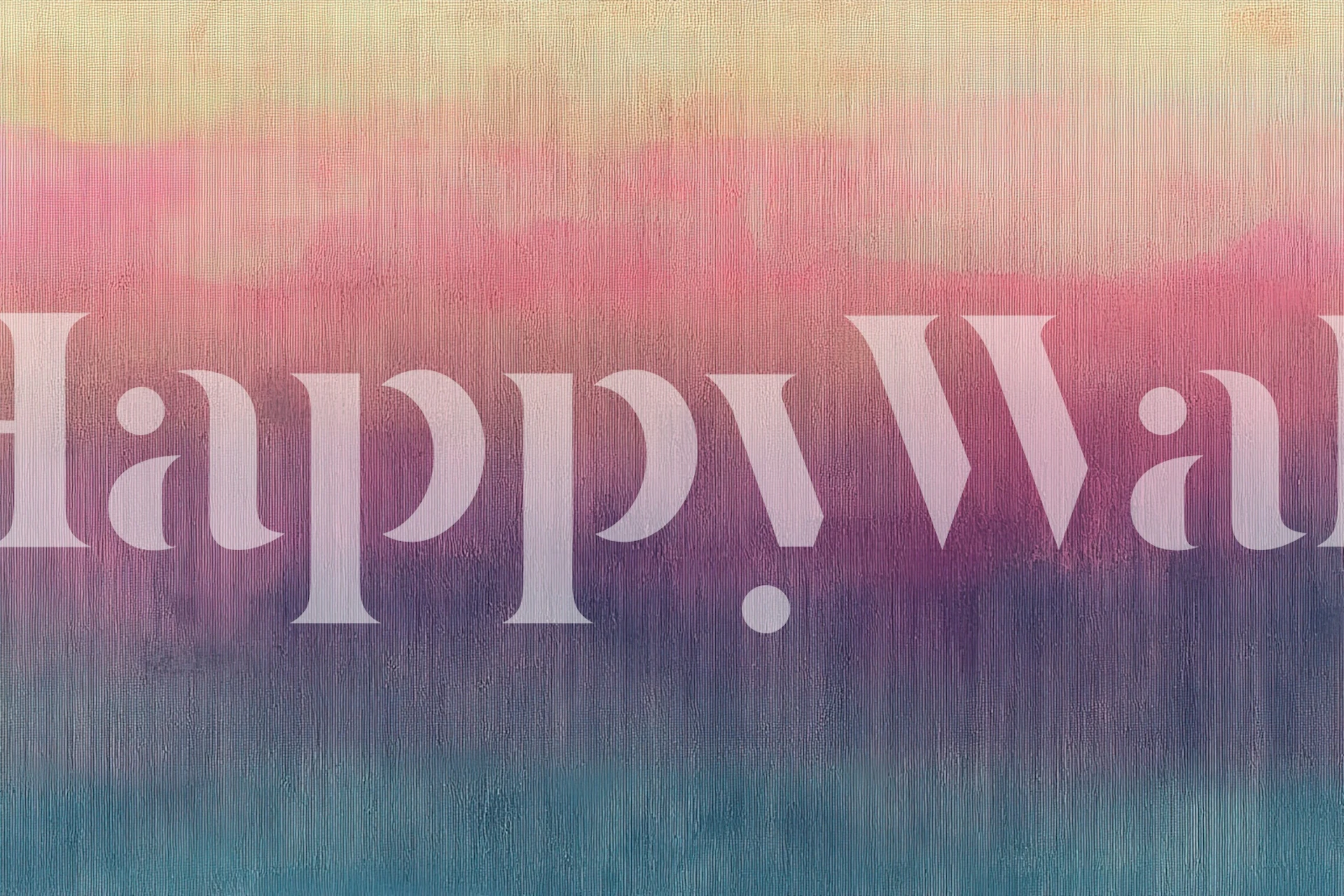 Worn Gradient 1 wallpaper in a room