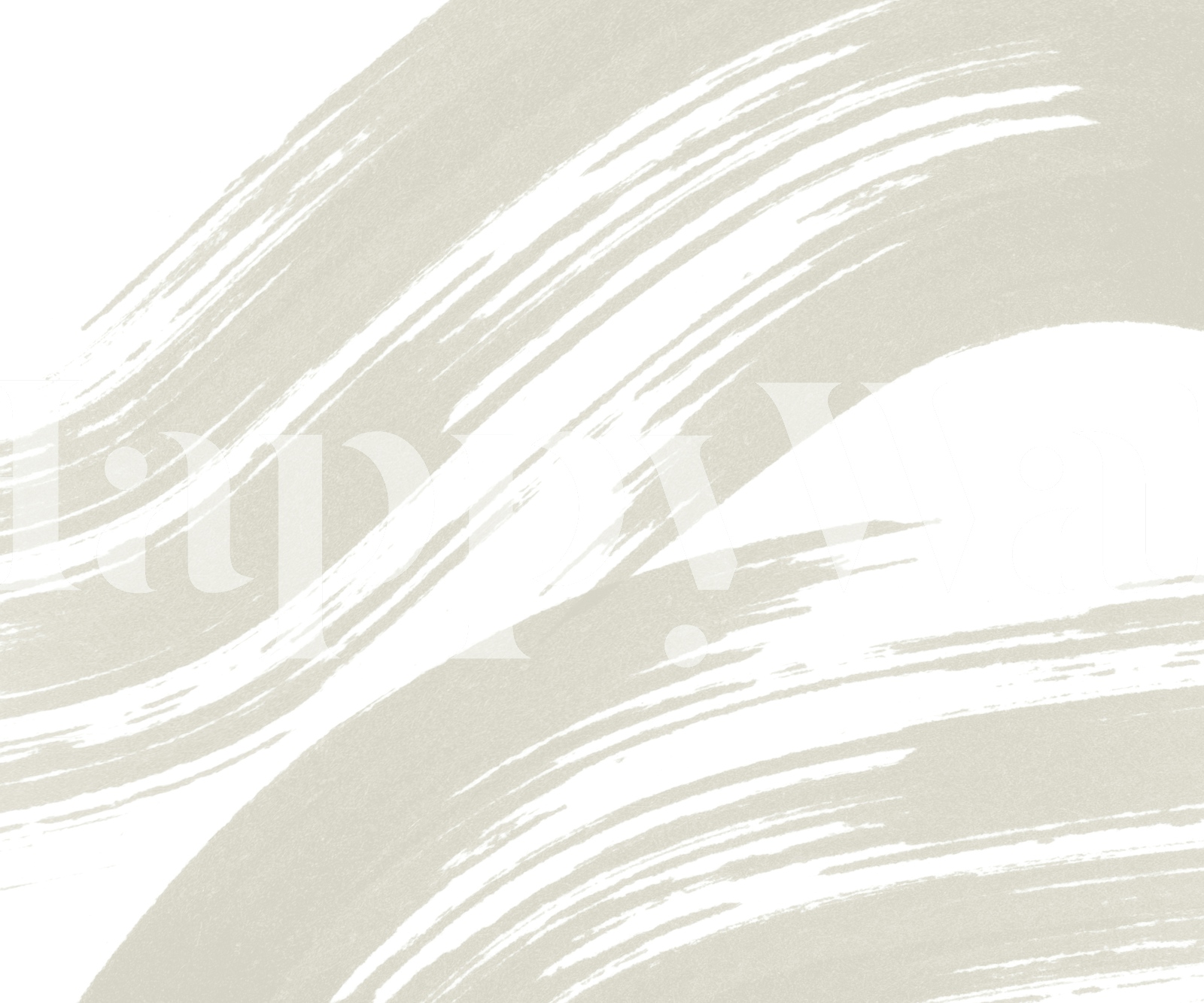 Cream brush strokes on a light background wallpaper