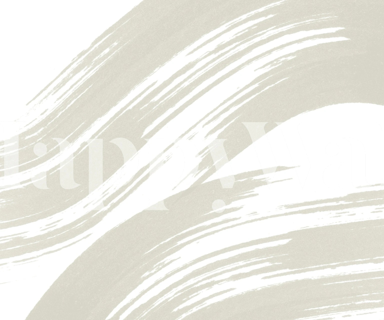 Cream brush strokes on a light background wallpaper