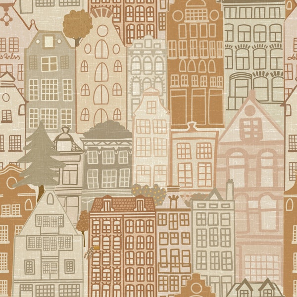 Cute earthy city