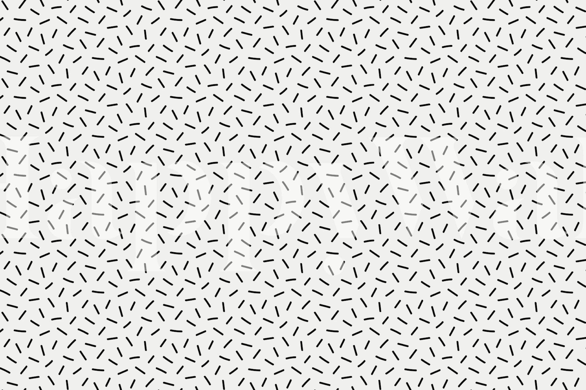 80s Memphis Sprinkles wallpaper in a room