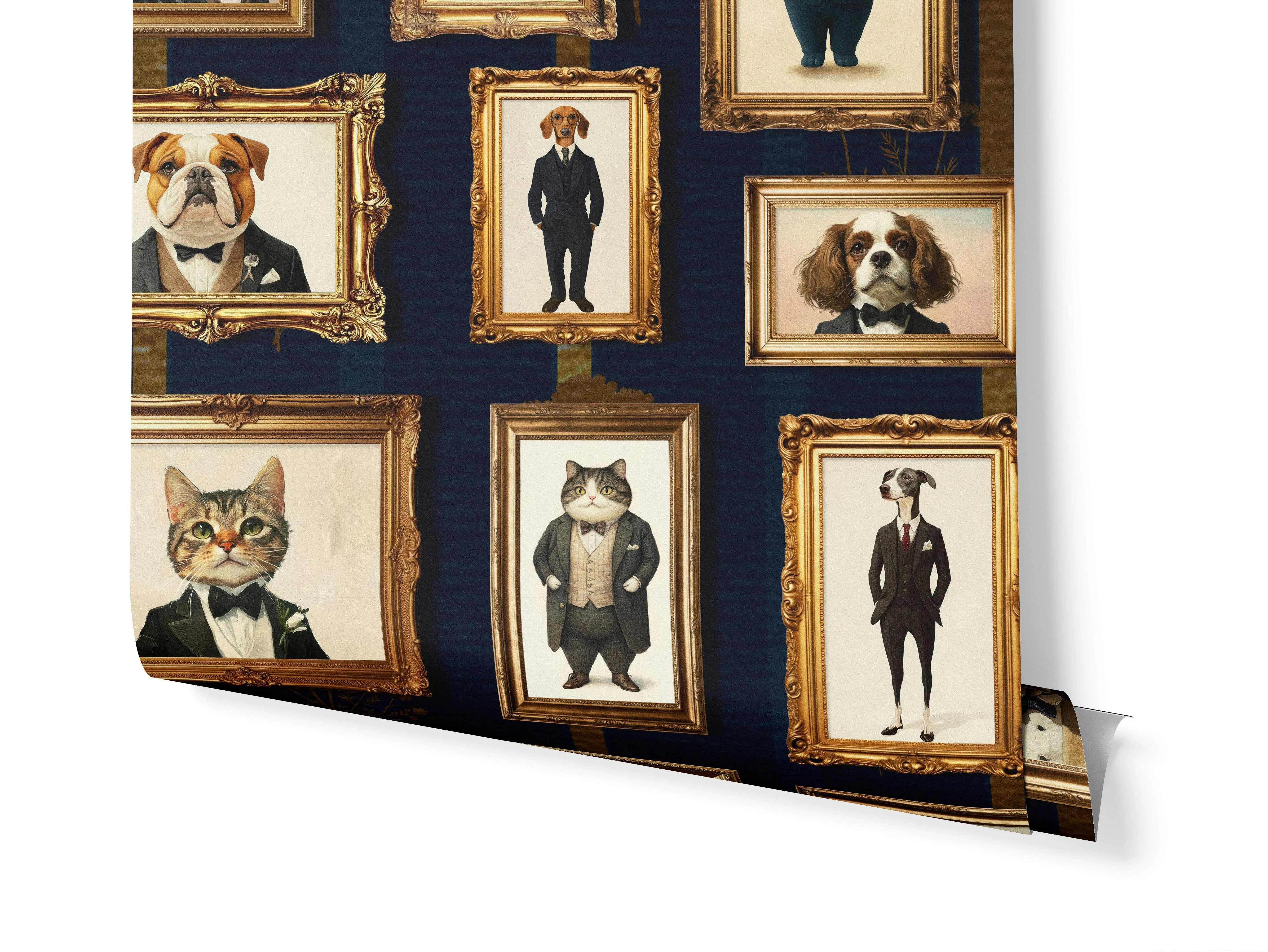 Dog Lovers Club 1 wallpaper roll
