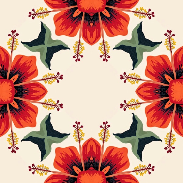 Tropical Floral Elegance