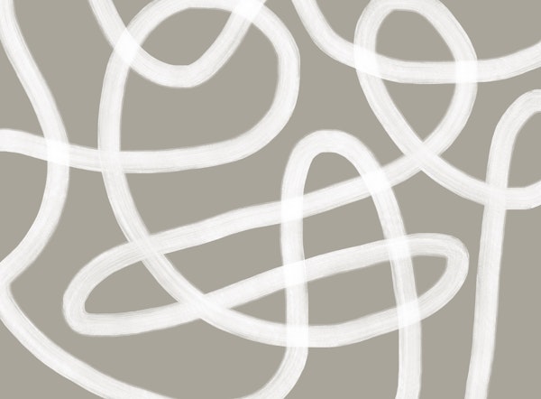 Abstract White Lines