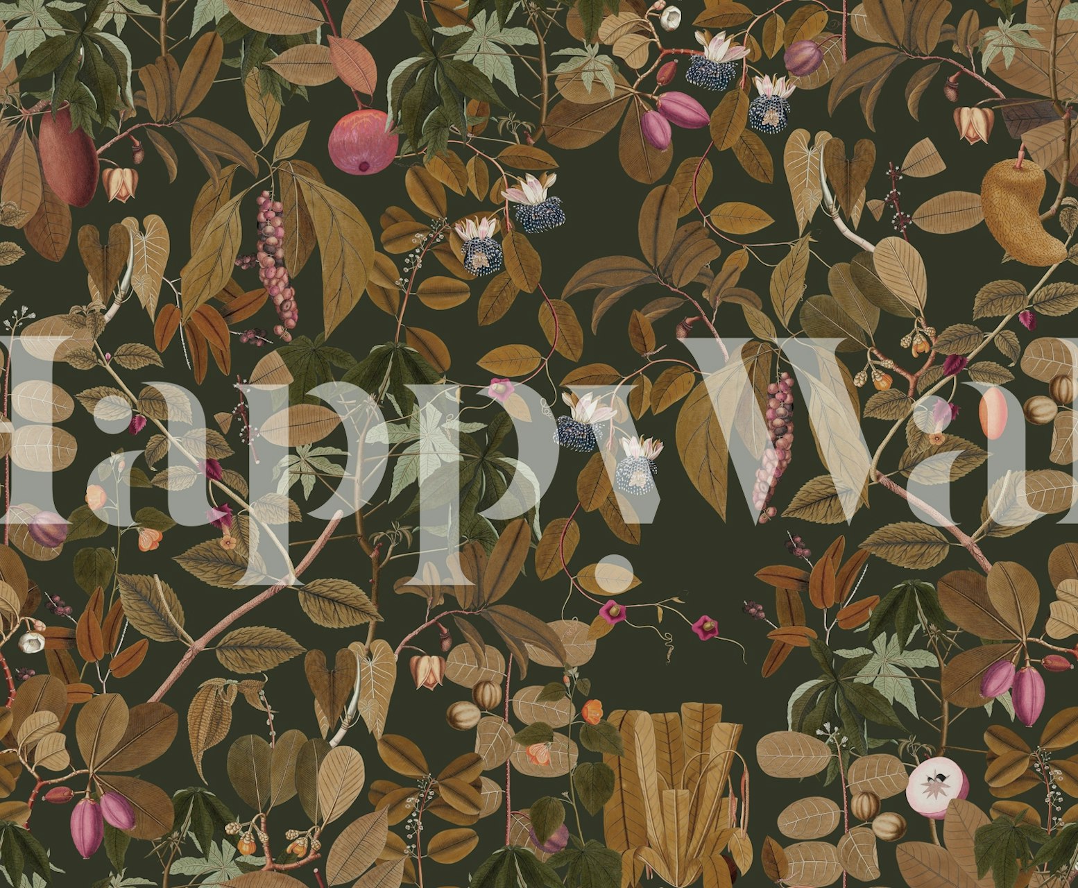 Design tapety GoldenGarden w pokoju