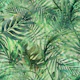 Tropical graphic paradise - green leaves