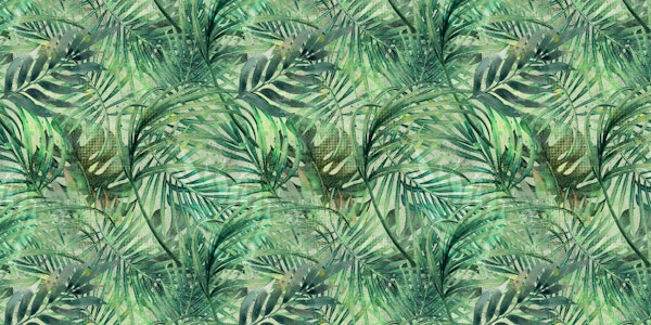 Tropical Graphic Paradise - mural version a