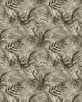 Tropical graphic paradise - beige cream tapete