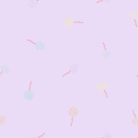 Lush Garden Bloom Lilac tapete