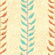 Tropical Vines Stripe Yellow