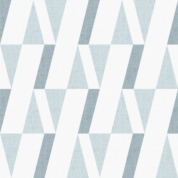 Cool Geometric Chic Blue Grey textured
