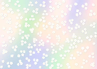 Happy Daisy Flower Rainbow tapet