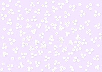 Happy Daisy Lavender Pastel Dreams papel de parede