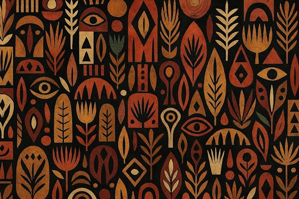 Botanic Tribal Symbols