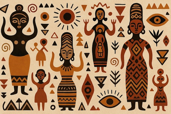 Matriarchal Earth Symbols