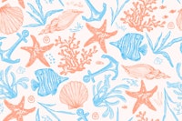 Vibrant Sea Life wallpaper