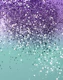 Purple Teal Mermaid Glitter 1